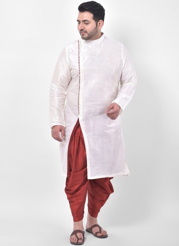 Traditional White Indo Western For Men