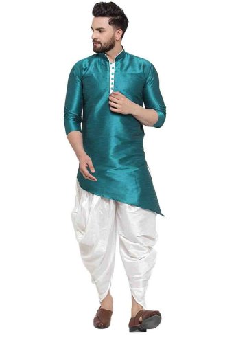 Partywear New Style Dhoti Kurta For Men