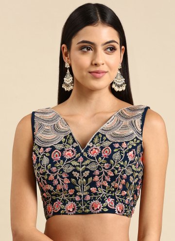 Readymade Embroidered Designer Blouse For Women