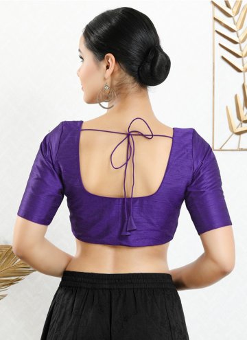 Readymade Partywear Art Silk Blouse For Women