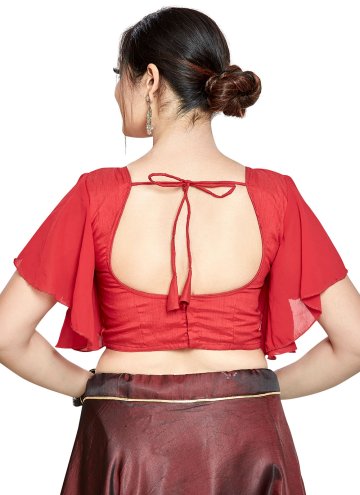 Trendy Ruffle Sleeves Blouse For Women