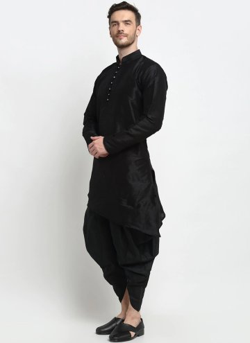 Fashion Black Dhoti Kurta For Men