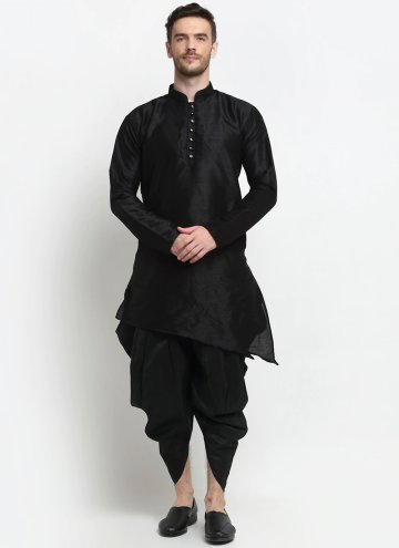 Fashion Black Dhoti Kurta For Men