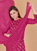 Alluring Rani Jacquard Lace Trendy Salwar Kameez - 3