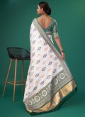 Amazing Woven Patola Silk Multi Colour Designer Saree - 1