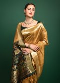 Attractive Gold Patola Silk Woven Classic Designer Saree for Festival - 2