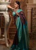 Banarasi Classic Designer Saree in Multi Colour Enhanced with Woven - 1