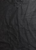 Black Contemporary Saree in Net with Embroidered - 3