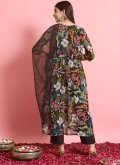 Brown color Embroidered Georgette Salwar Suit - 2
