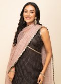 Brown Cotton  Designer Trendy Salwar Kameez for Ceremonial - 1