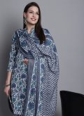 Charming Multi Colour Blended Cotton Printed Salwar Suit - 3