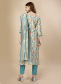 Digital Print Cotton  Multi Colour Salwar Suit - 2
