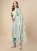 Digital Print Cotton  Multi Colour Salwar Suit - 3