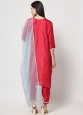 Embroidered Silk Pink Trendy Salwar Kameez - 2