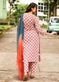 Fab Multi Colour Cotton  Printed Salwar Suit - 2