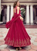 Fab Rani Georgette Embroidered Gown - 1