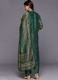 Green color Digital Print Chanderi Silk Trendy Salwar Suit - 2