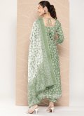 Green color Printed Cotton  Trendy Salwar Suit - 2