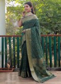 Green Patola Silk Woven Designer Saree - 2