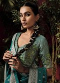 Green Silk Woven Classic Designer Saree - 1