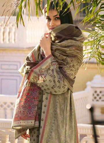 Green Viscose Digital Print Trendy Salwar Suit