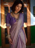 Lace Art Silk Multi Colour Classic Designer Saree - 1