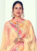 Multi Colour color Cotton  Designer Salwar Kameez with Digital Print - 1
