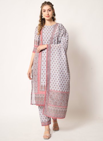 Multi Colour color Embroidered Muslin Salwar Suit