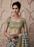 Multi Colour color Handloom Silk Designer Saree with Woven - 1