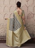 Multi Colour color Handloom Silk Designer Saree with Woven - 2