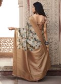 Multi Colour color Woven Handloom Silk Silk Saree - 2