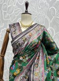 Multi Colour Contemporary Saree in Silk with Woven - 1