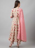 Multi Colour Designer Salwar Kameez in Cotton  with Designer - 2