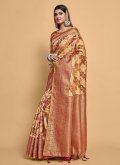 Multi Colour Kanjivaram Silk Woven Contemporary Saree - 2