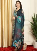 Multi Colour Muslin Digital Print Salwar Suit - 3