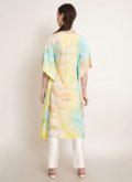 Multi Colour Rayon Embroidered Designer Kurti for Ceremonial - 3