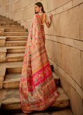 Multi Colour Silk Woven Classic Designer Saree for Ceremonial - 1