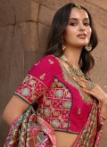 Multi Colour Silk Woven Traditional Saree for Wedding - 1