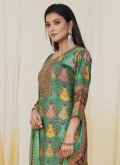 Multi Colour Trendy Salwar Suit in Muslin with Digital Print - 2