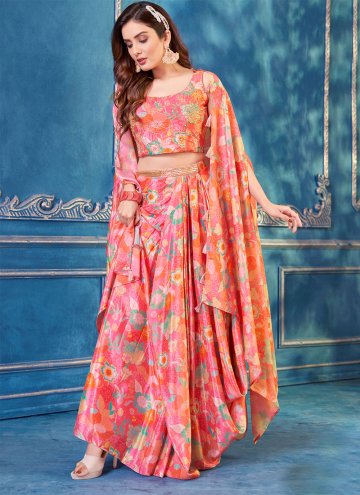 Pink color Silk Trendy Salwar Kameez with Embroide