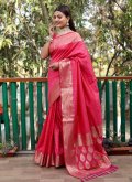 Pink Patola Silk Woven Classic Designer Saree - 2