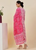 Pink Salwar Suit in Cotton  with Designer - 2