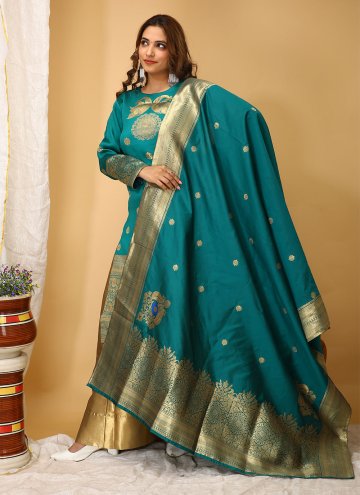 Rama Art Silk Woven Trendy Salwar Kameez