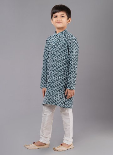 Rama Cotton Silk Embroidered Kurta Pyjama