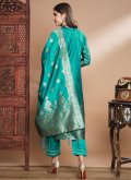 Rama Cotton Silk Woven Salwar Suit for Casual - 1