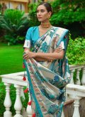 Rama Silk Woven Contemporary Saree - 2