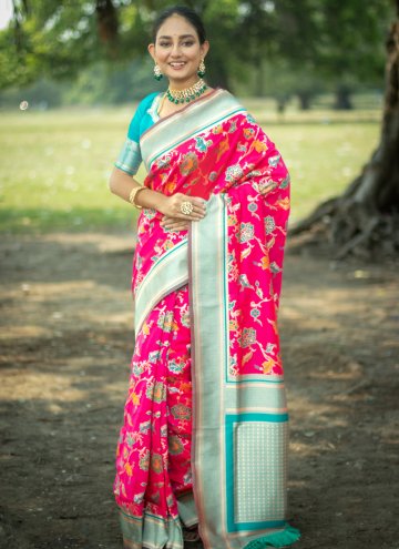 Rani Banarasi Woven Designer Saree