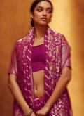 Rani Viscose Woven Designer Saree - 2
