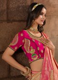 Silk Classic Designer Saree in Beige Enhanced with Woven - 1