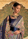 Woven Patola Silk Green Designer Saree - 1